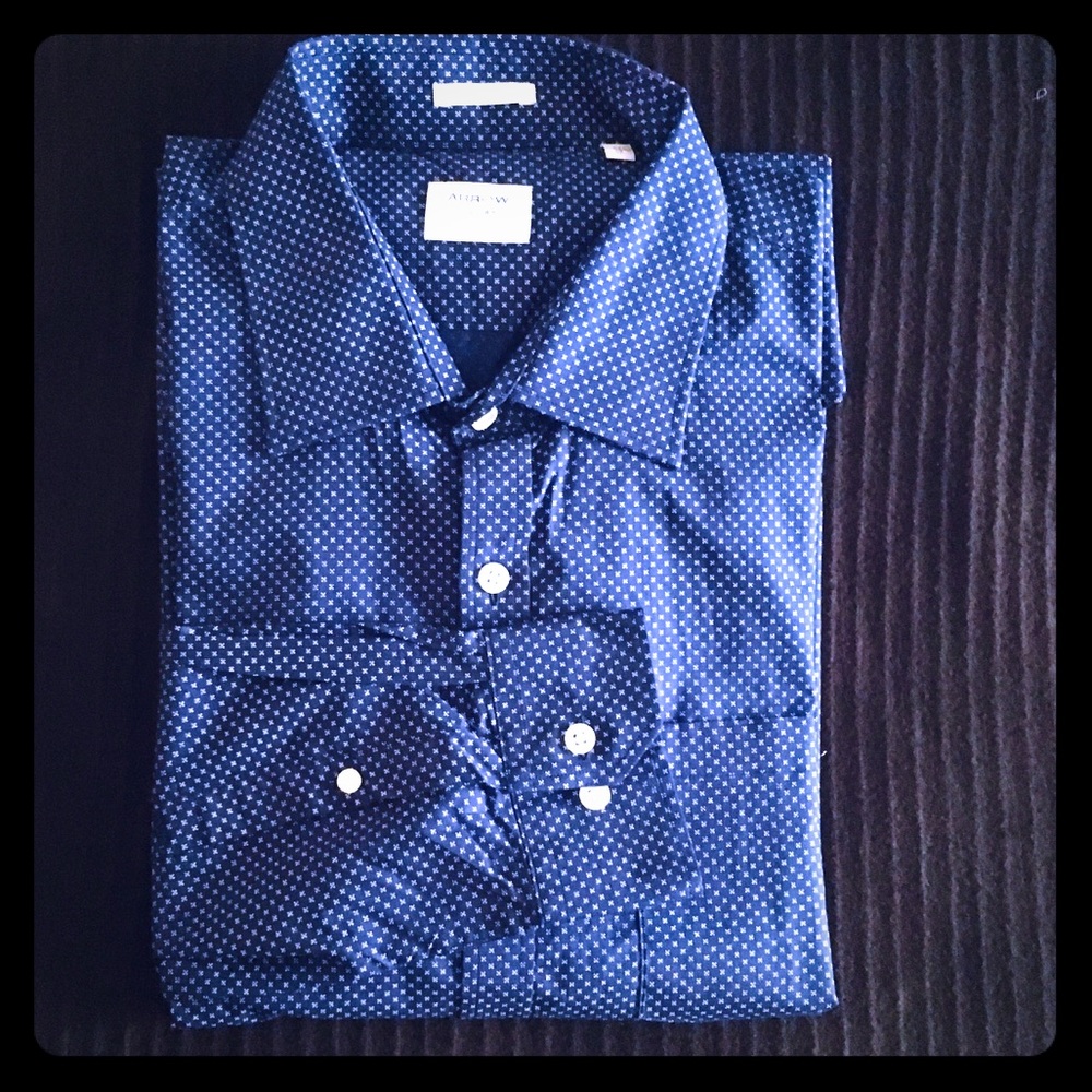 Men dress shirt (17 inch neck XL)
